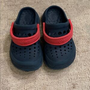 Children's Navy and Red Water Shoes